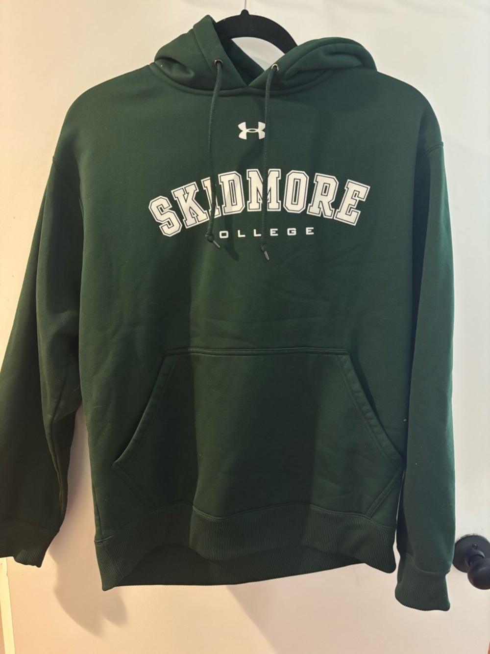 Under Armour Skidmore College Dark Green Pullover Hoodie